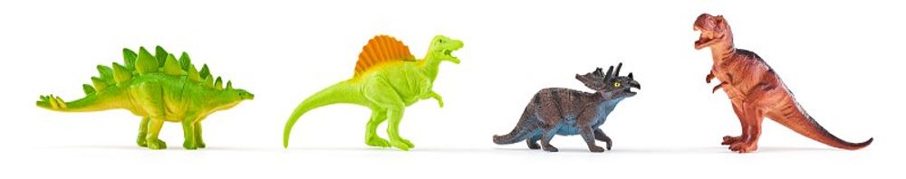 Levně FAUNICA Zvířátka Dinosauři - sada figurek v MEGA tubě