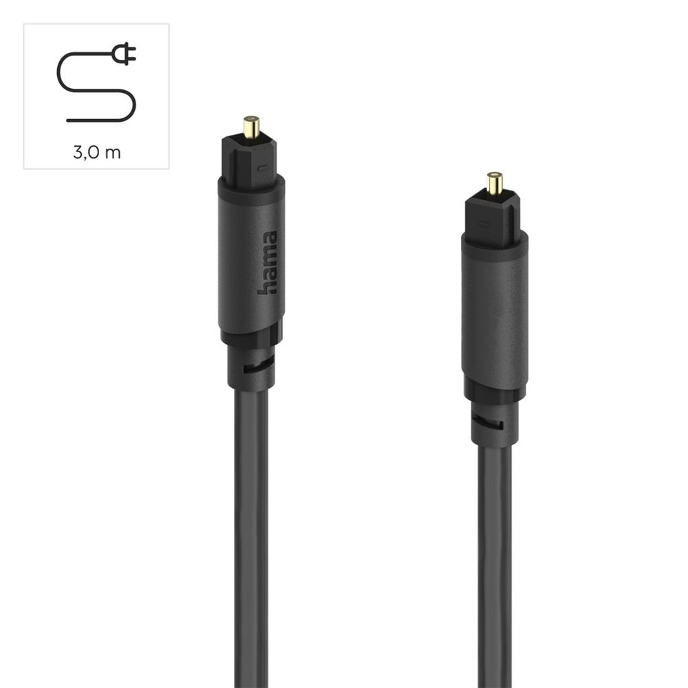 Hama optický audio kabel Toslink 3 m (obrázek 4)