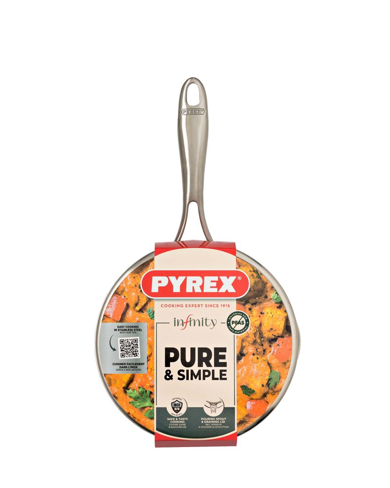 Pyrex Nerezový rendlík PYREX Infinity ø20cm 2,5l
