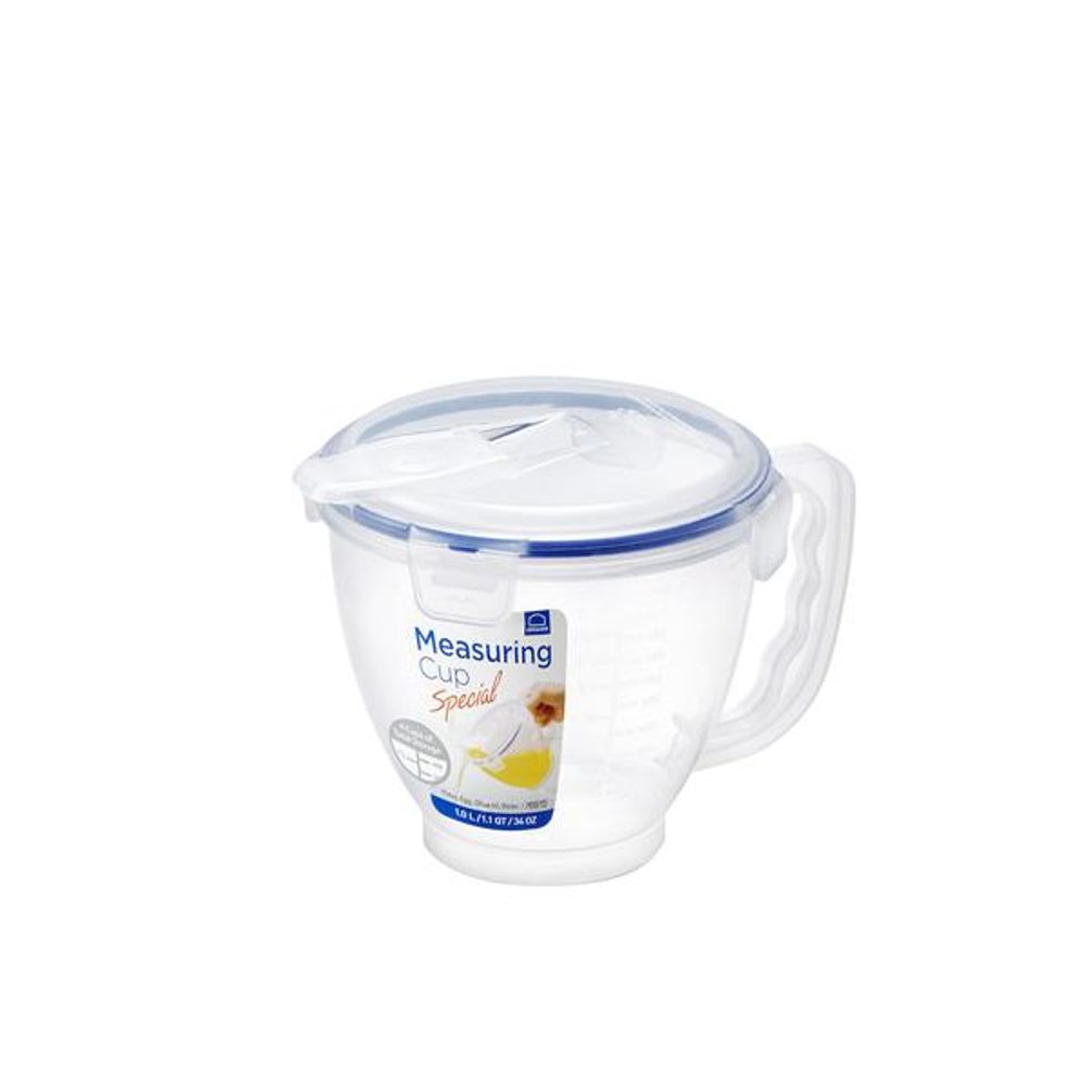 Levně LOCKNLOCK ODMĚRKA LOCK S UZAVÍRATELNÝM VÍKEM, 1L / 14,5X14CM