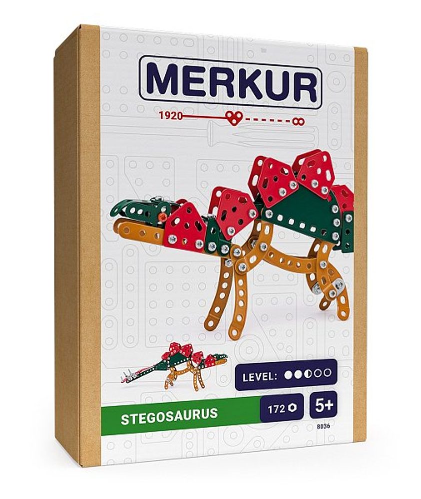MERKUR - Stavebnice Merkur - DINO - Stegosaurus