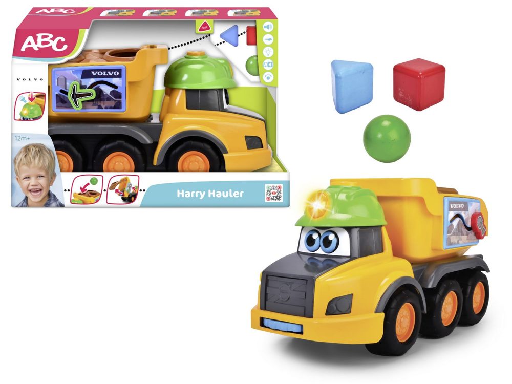 Levně ABC Sklápěčka Harry 30 cm, světlo, zvuk