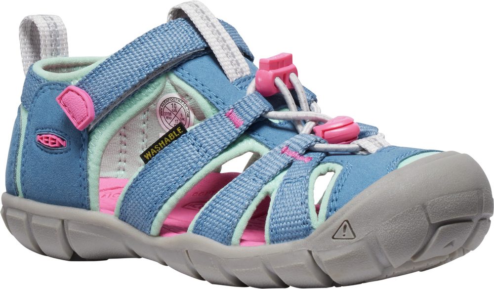 KEEN SEACAMP II CNX CHILDREN coronet blue/hot pink - 25/26