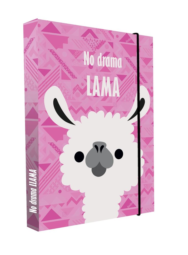 Levně Karton P+P Box na sešity A4 Jumbo Lama