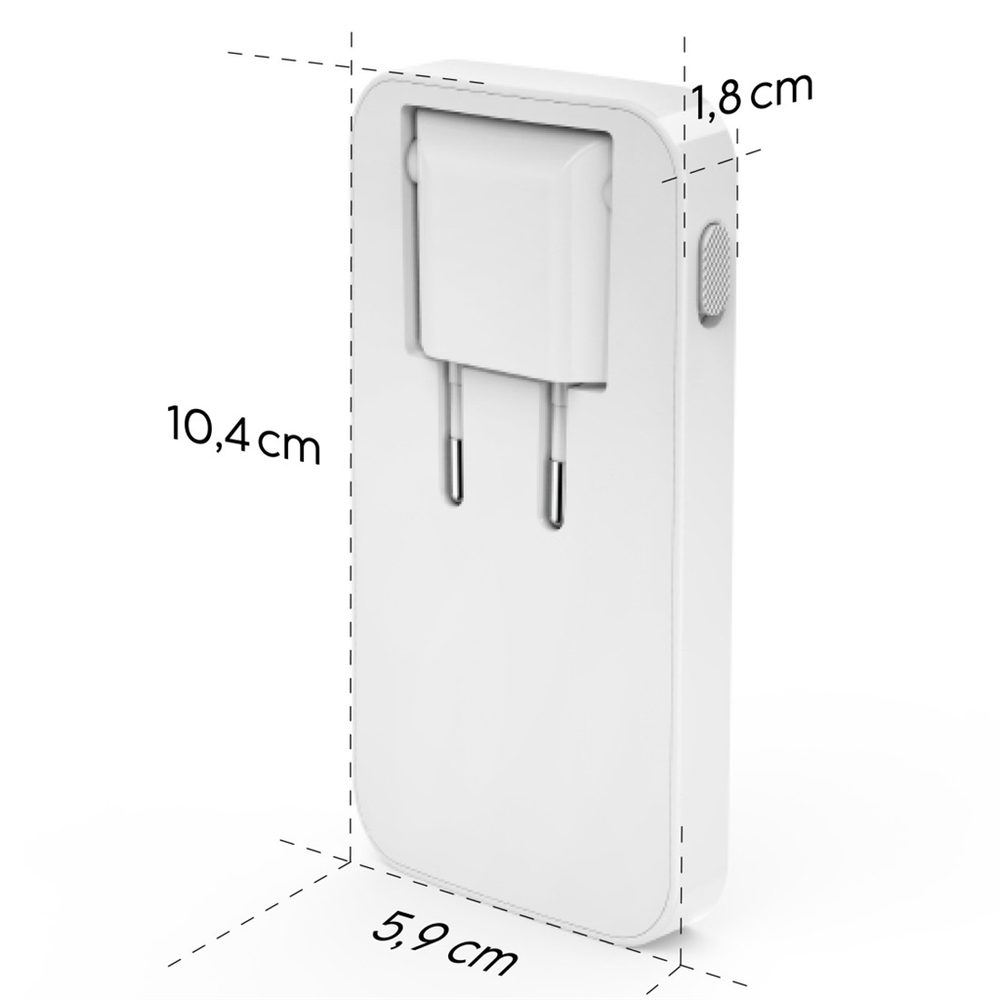 Hama rychlá USB nabíječka GaN 2x USB-C + USB-A, PD/QC 65 W, plochá, skládací (obrázek 6)