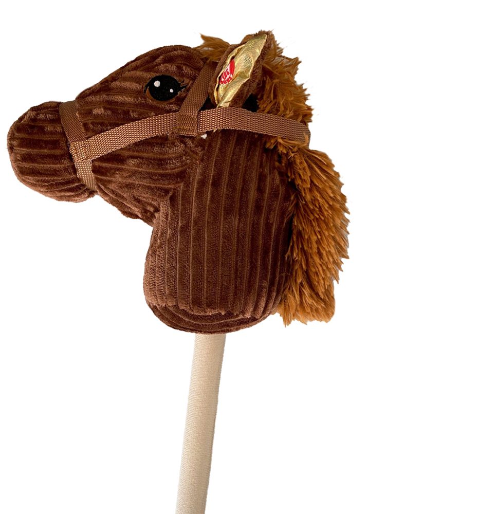 Levně PLEJO Hobby Horse se zvukem - tmavý