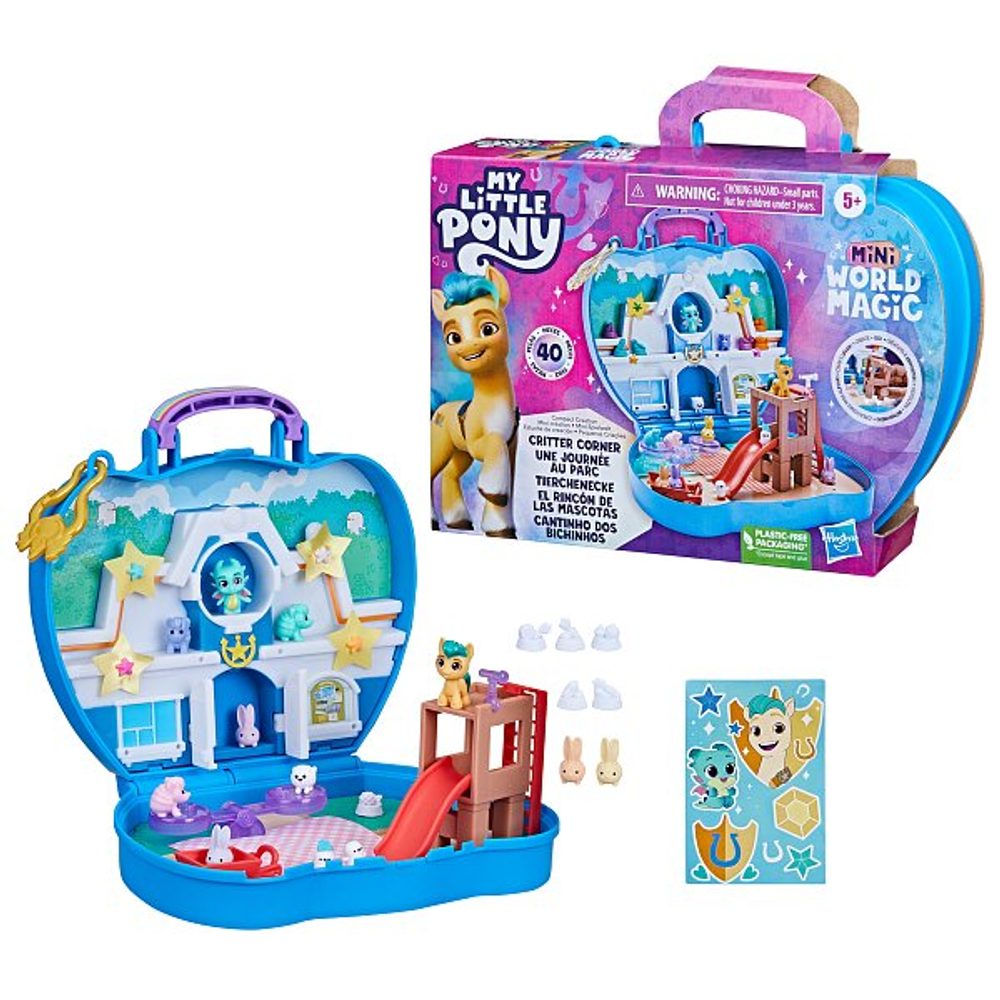 Levně My Little Pony My Little Pony hrací sada v kufříku Magic Critter Corner, ass