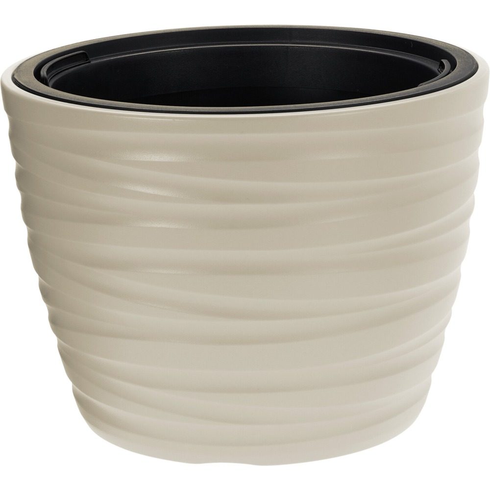 PROGARDEN Květináč plastový 37,5 x 27,9 cm šedá KO-Y89300700
