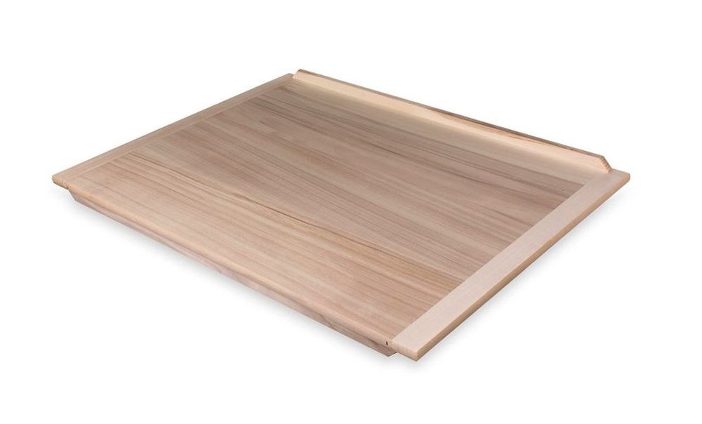 Levně vál 50x35x1,4cm kuchyňský, dřevo TOPOL (lípa)+BUK