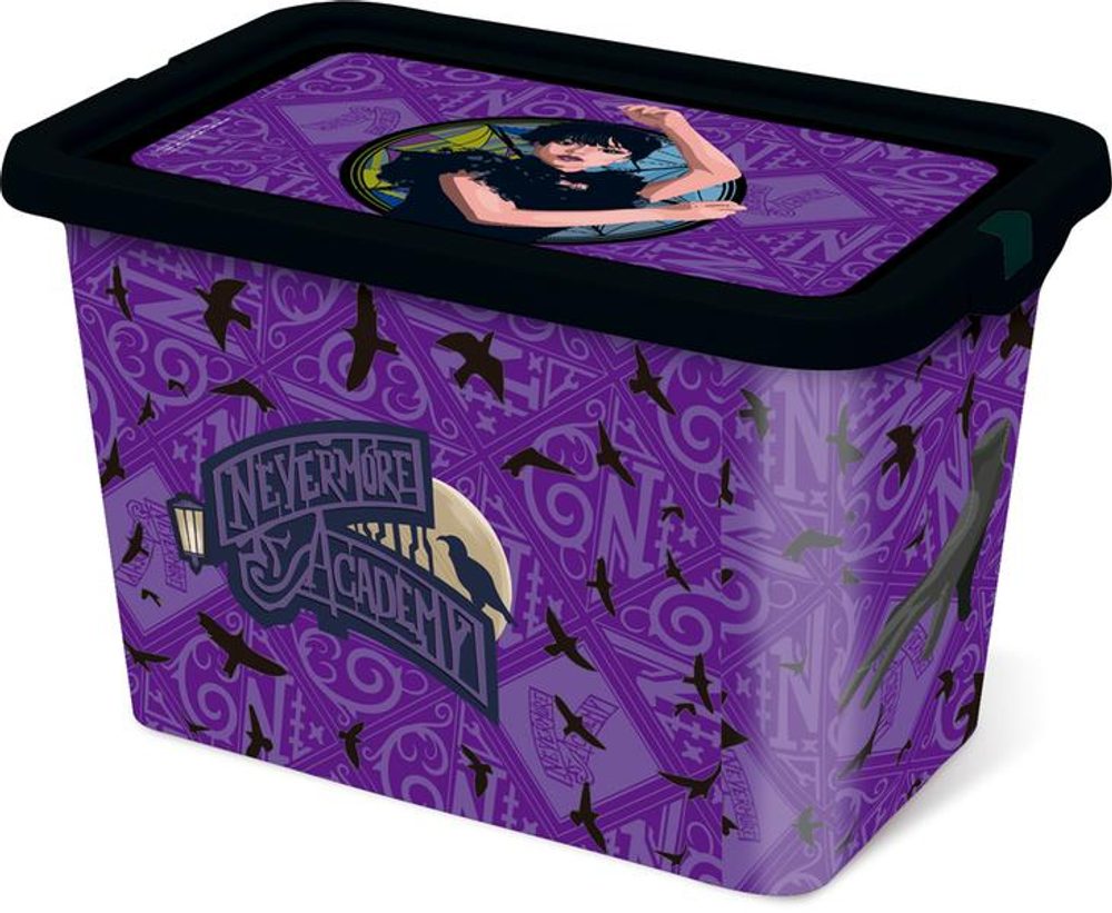 Levně STOR BOX ÚLOŽNÝ S VÍKEM WEDNESDAY 7L, PLAST