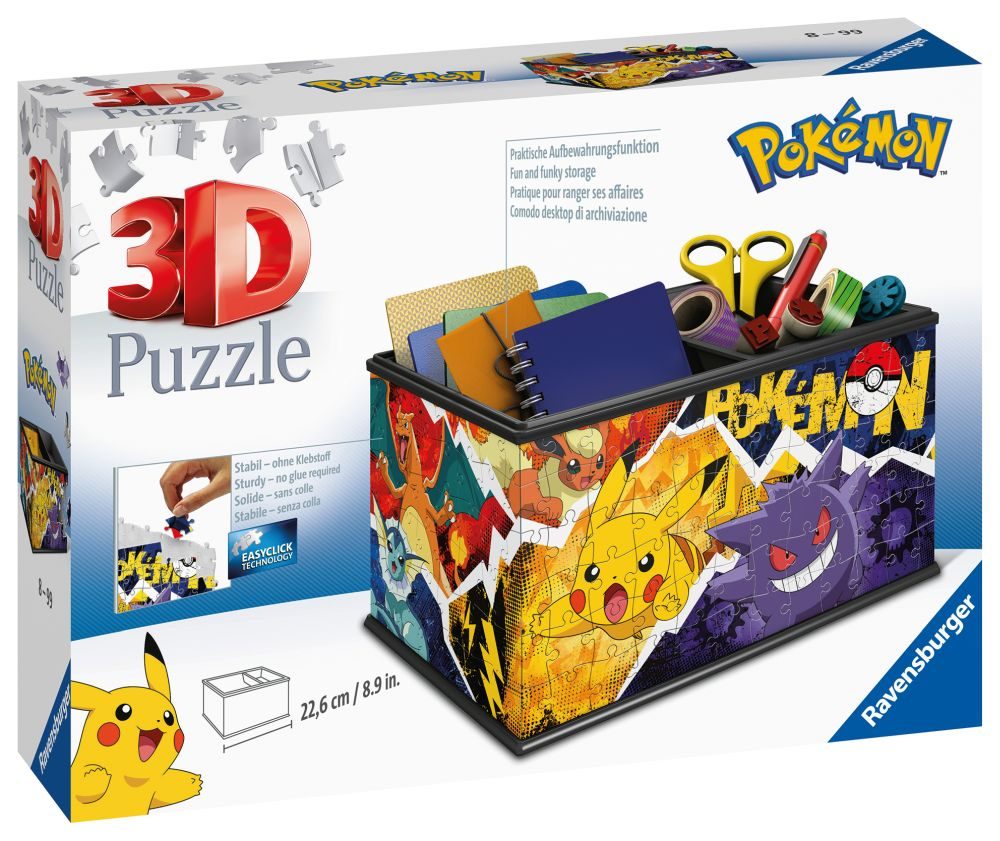 Levně Úložná krabice Pokémon 216 dílků