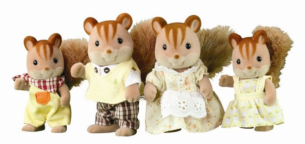 Levně Sylvanian family Rodina hnědých veverek