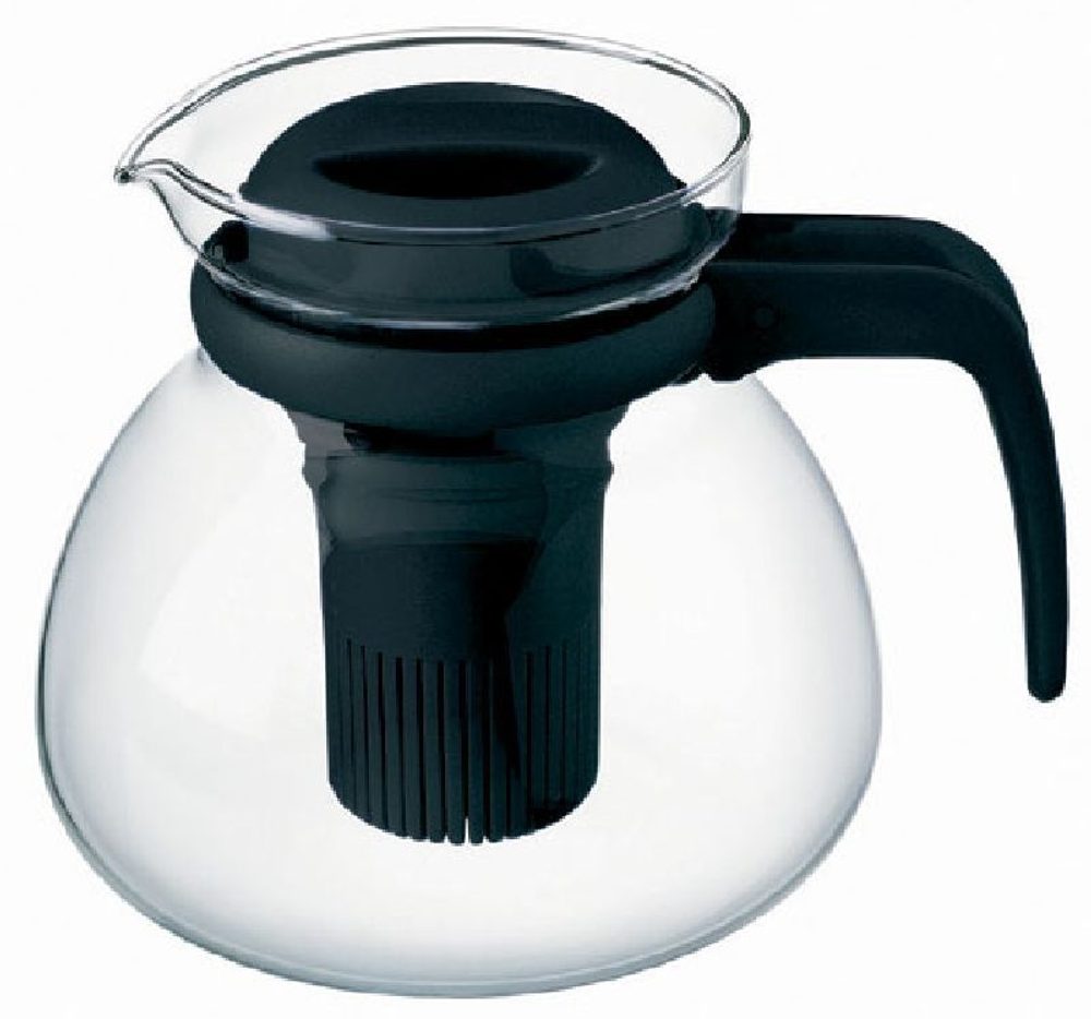 Levně konvice 1,5l SVATAVA JUG+sítko plast, sklo/plast SIMAX