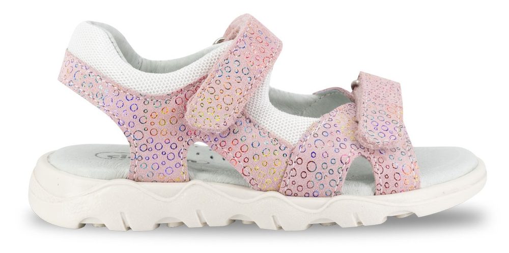 Levně Ciciban Dívčí sportovní kožené sandály - Trekk ROSA - 32