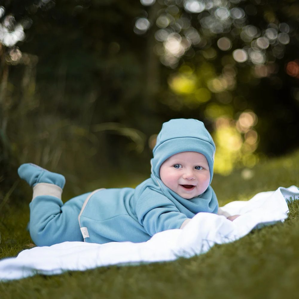 Levně ESITO Dětská bunda WRAP Warmkeeper ZOE Teal - modrá - 80 modrá