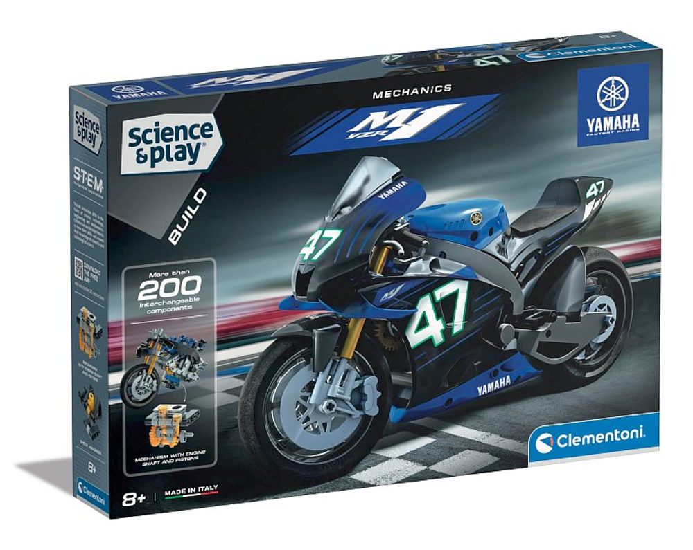 Levně CLEMENTONI SCIENCE - Motocykl YAMAHA