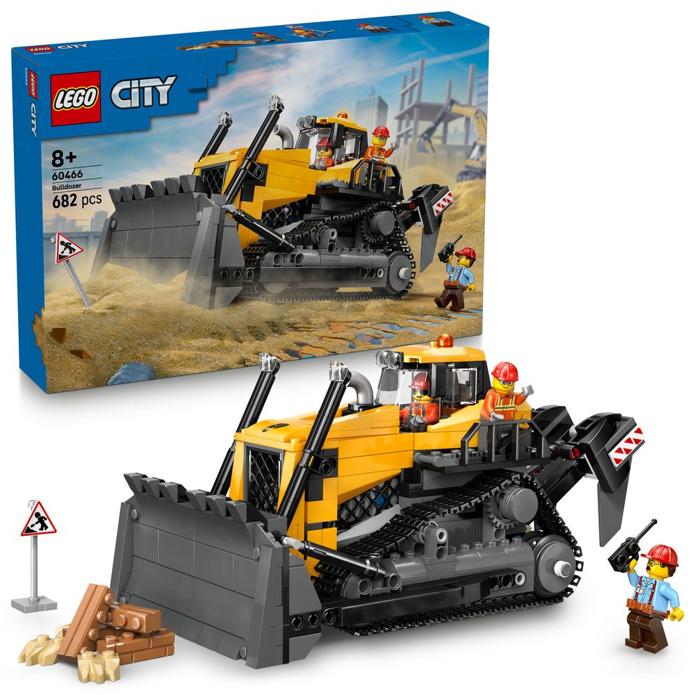 Levně Žlutý buldozer