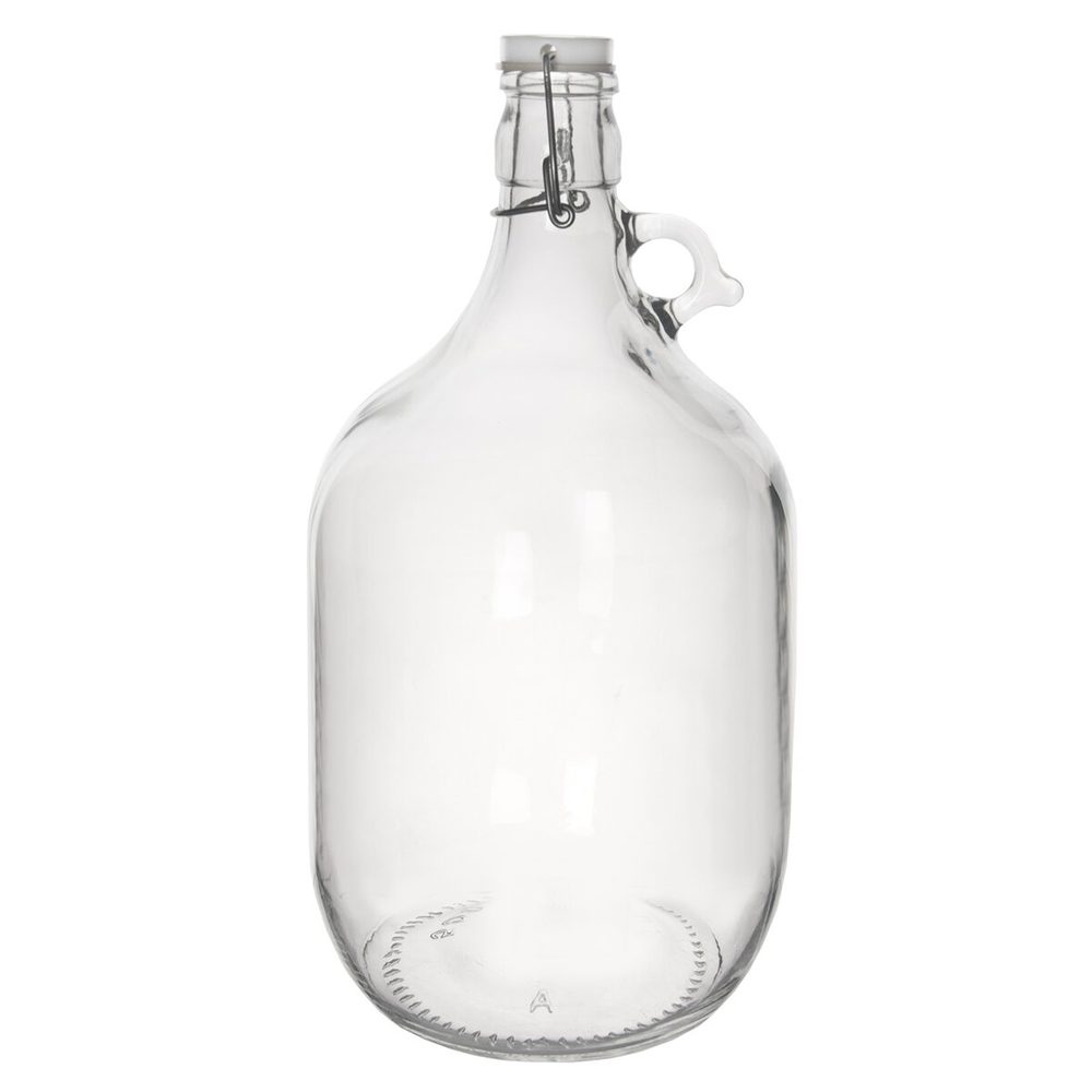 Levně Demižon s klip uzávěrem 5 l