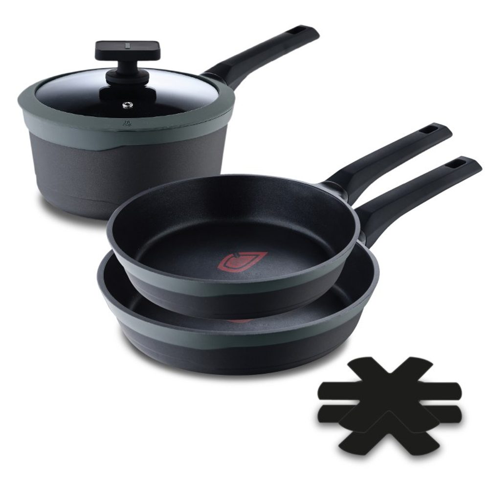 Levně MASTERPRO Sada nádobí s nepřilnavým povrchem 3 ks BGKIT-0107