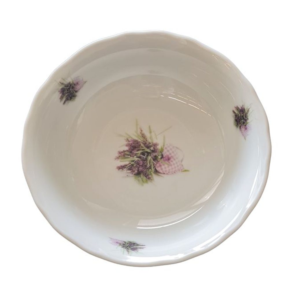 Levně mísa d23cm, LEVANDULE, čes.porcelán