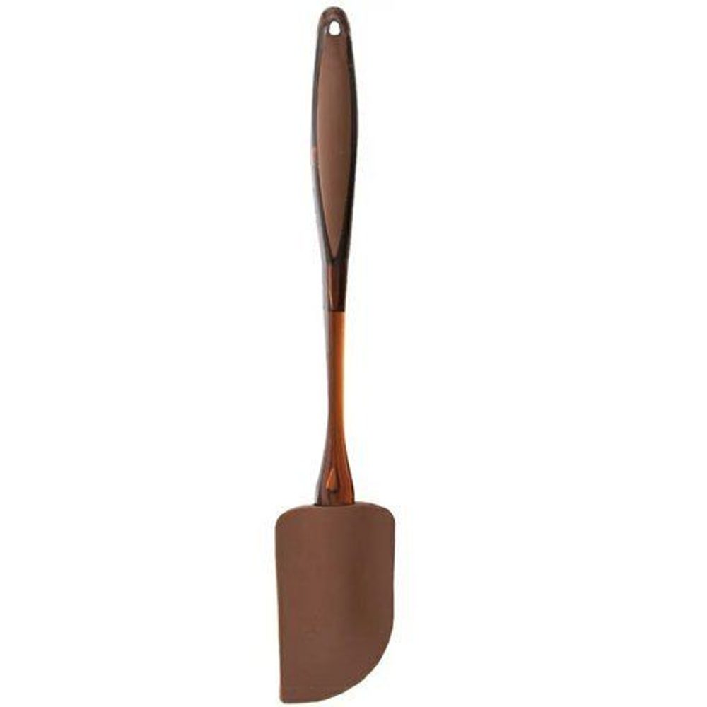 Levně stěrka 29,5cm hnědá, silikon/plast