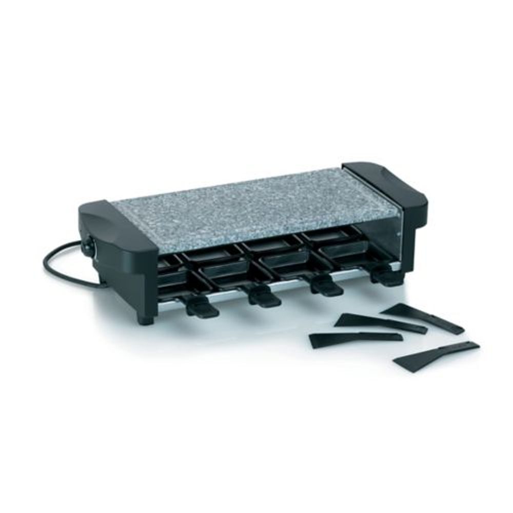 Levně KELA Raclette gril CENERI s žulovou grilovací plochou 8 pánviček KL-66663