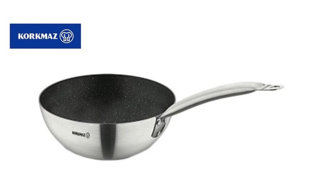 Levně pánev d28cm WOK, GASTRO, nepř.povrch, v.8,3cm, NR