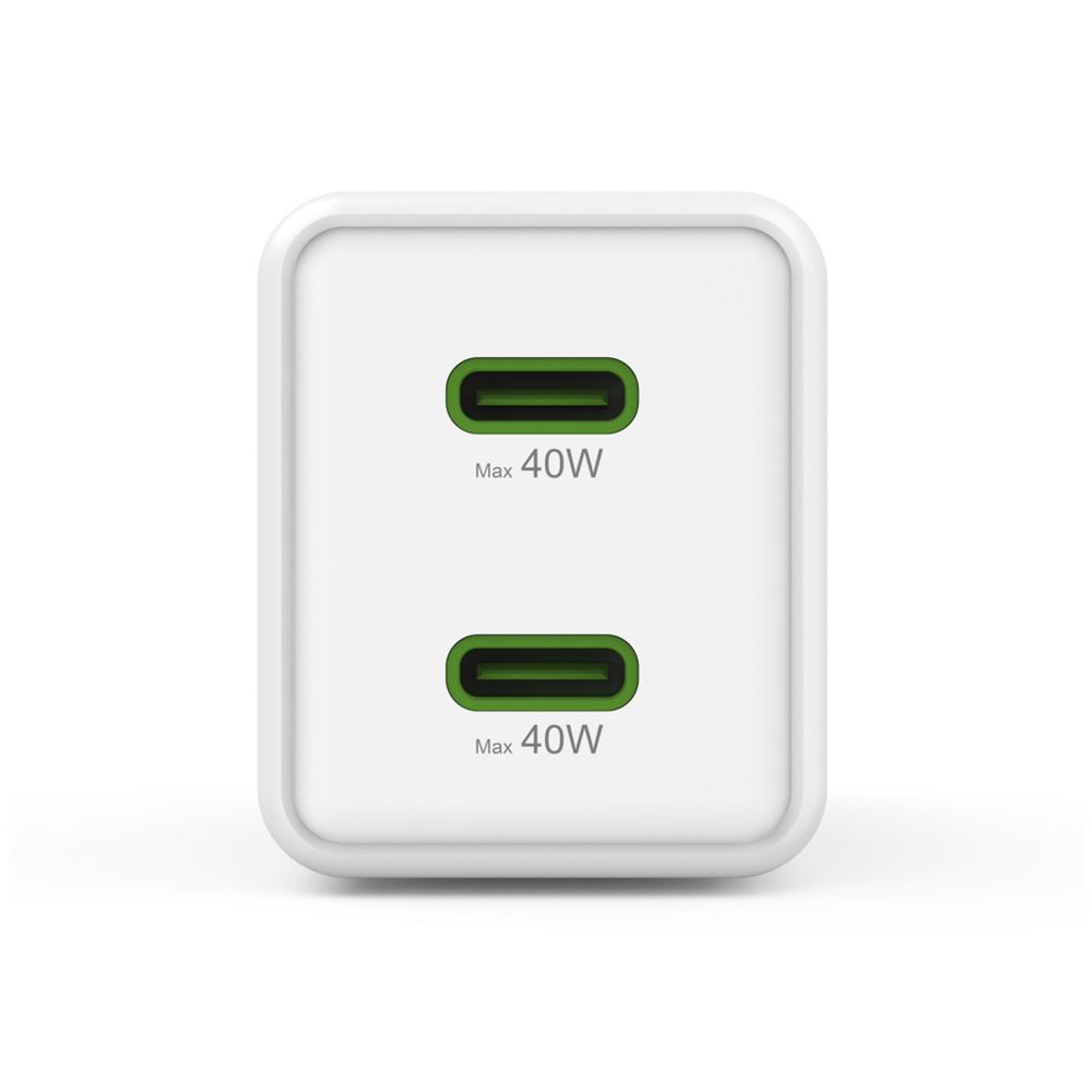 Hama rychlá USB nabíječka, 2x USB-C PD/QC, 40 W, super-mini (obrázek 11)
