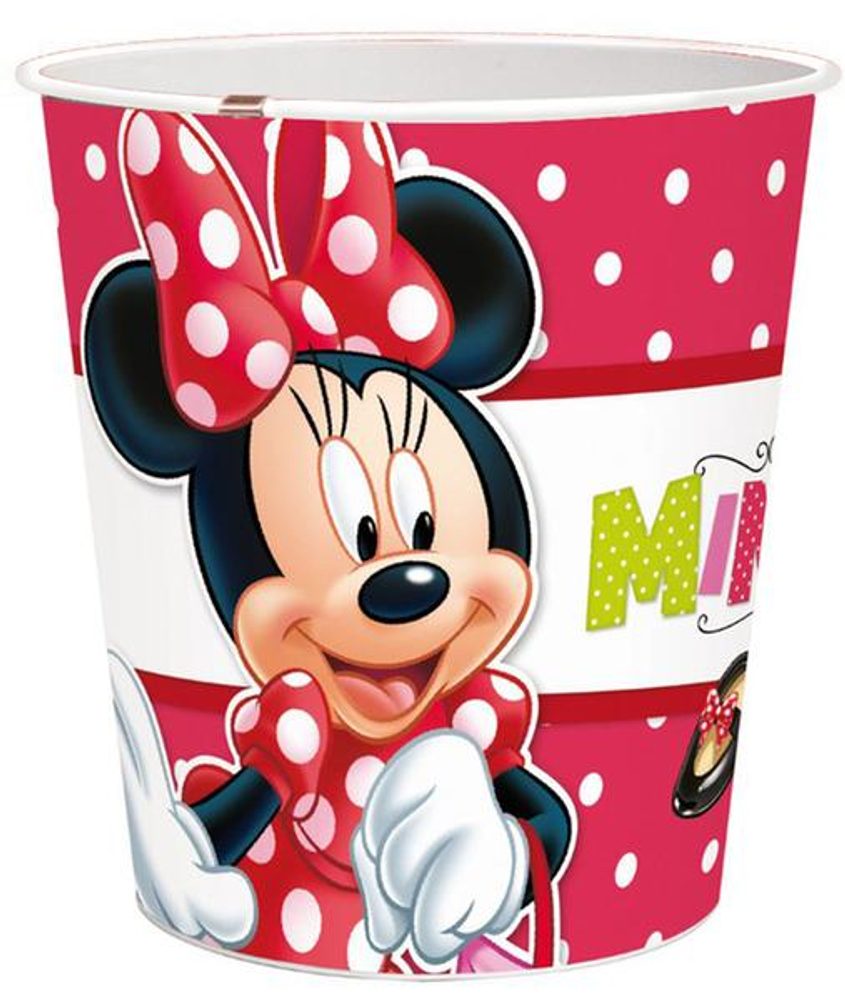 Levně STOR KOŠ NA ODPADKY MINNIE 5L, PRŮMĚR 21 CM, PLAST