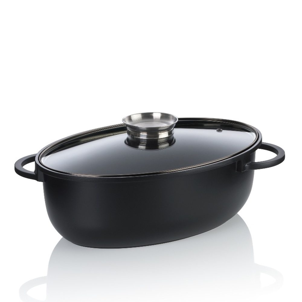 Levně KELA Pekáč s aroma poklicí a keramickým povrchem ATURA 45x28x13cm KL-15173