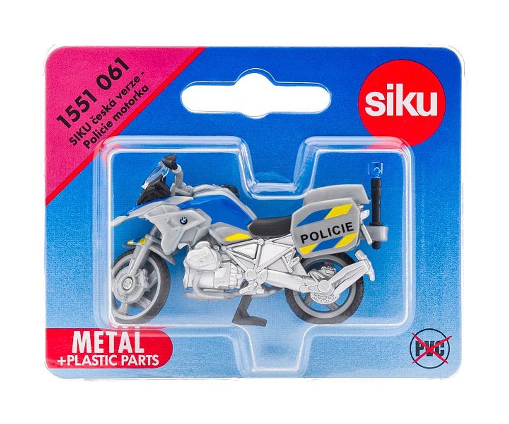 Levně SIKU česká verze - Policie motorka
