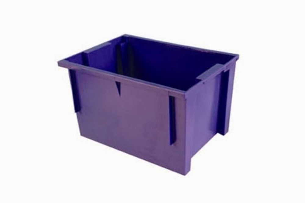 Levně přepravka 40x30x24,0cm POLYPACK modrá, 13kg