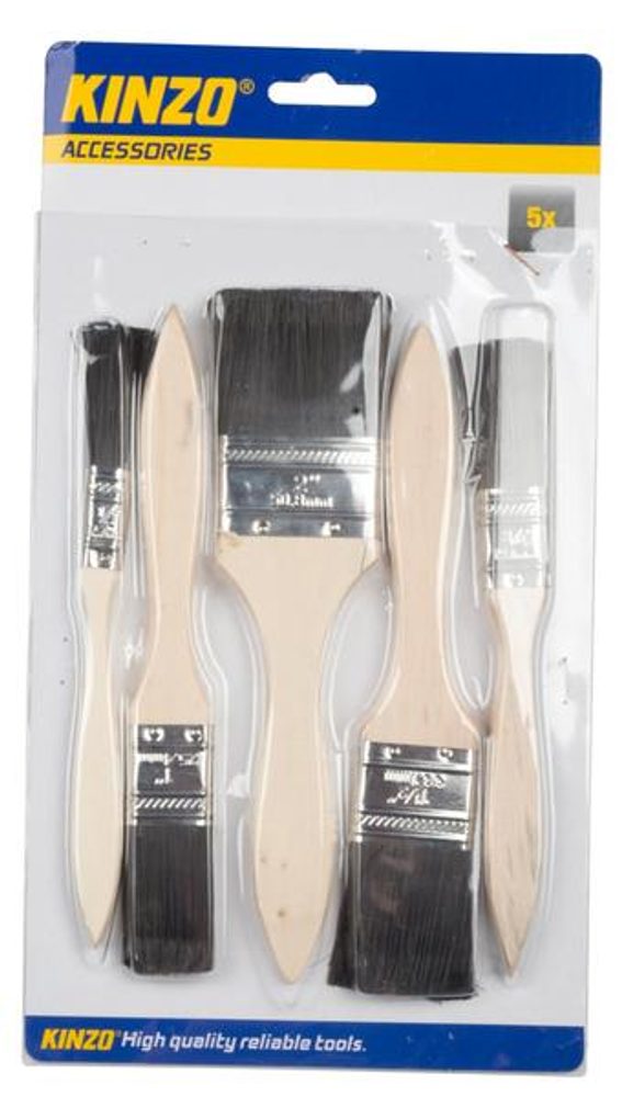 Levně Edco SADA ŠTĚTCŮ 5 KS, 13, 19, 25, 38 A 50 MM