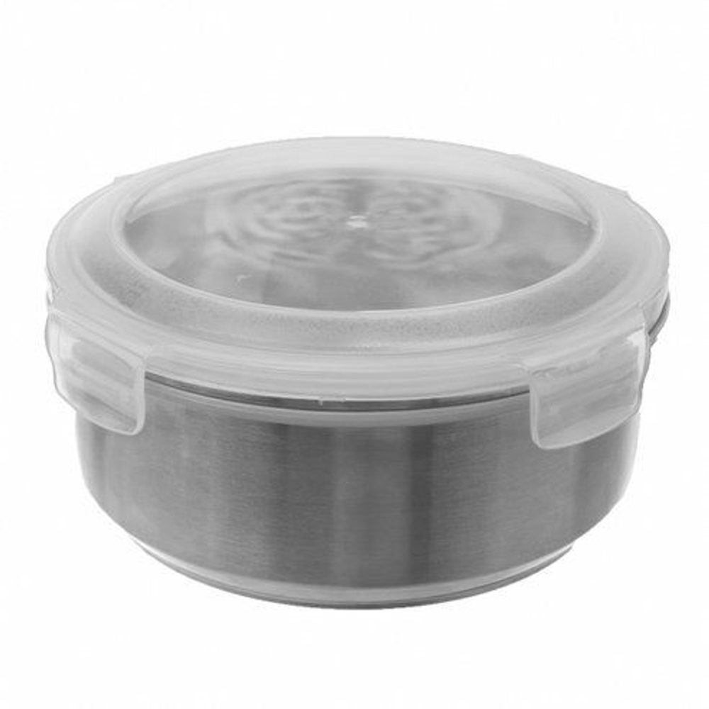 Levně dóza 1,2l NR, d16x6,5cm, patentní víčko-plast