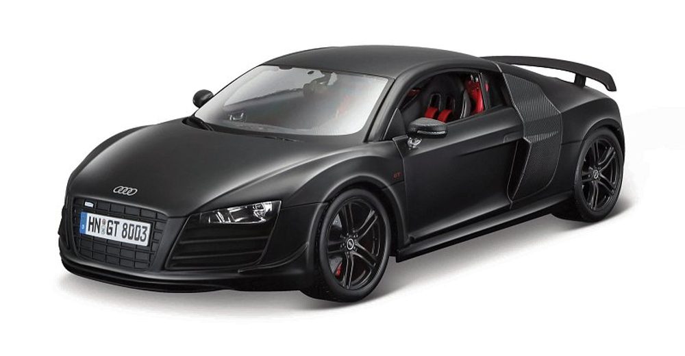 Maisto Maisto - Audi R8 GT, matně černá, 1:18