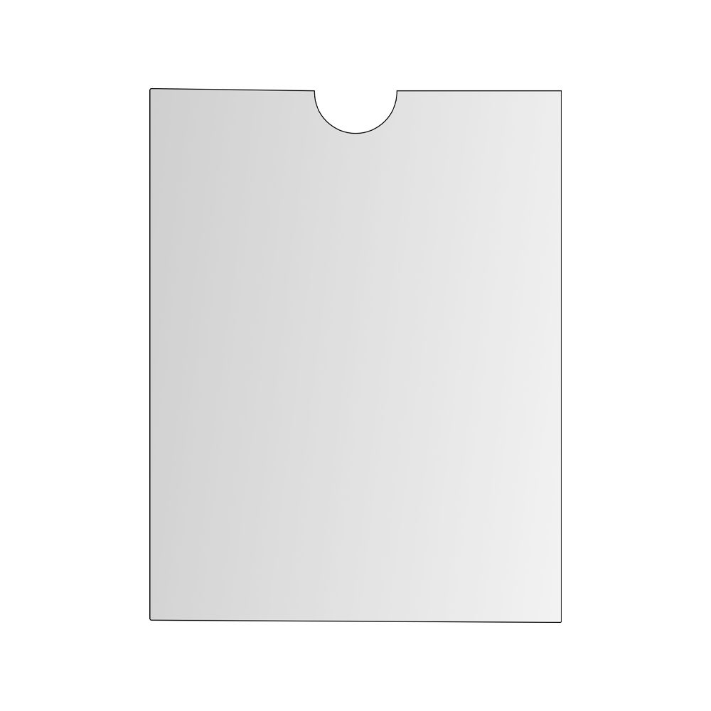 Levně Karton P+P Průhledný obal 85 x 115 mm časová jízdenka 2-016
