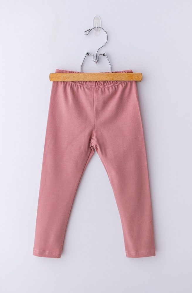 Levně Legíny Lily Grey jednobarevné - dusty rose - 110