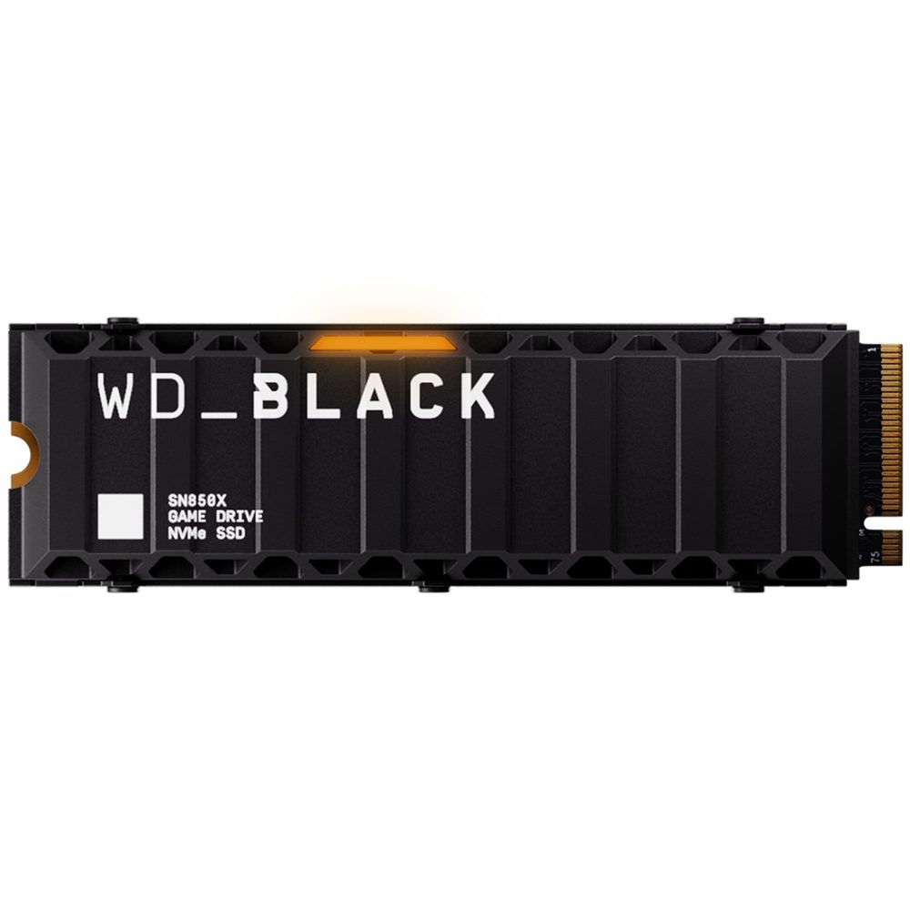 Levně WD_BLACK SN850X NVMe SSD Gaming Storage with Heatsink 8 TB