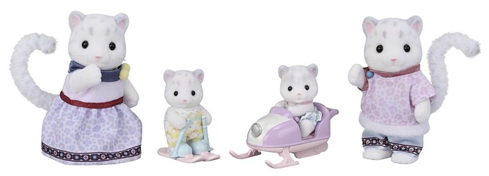 Levně Sylvanian family Rodina sněžných levhartů