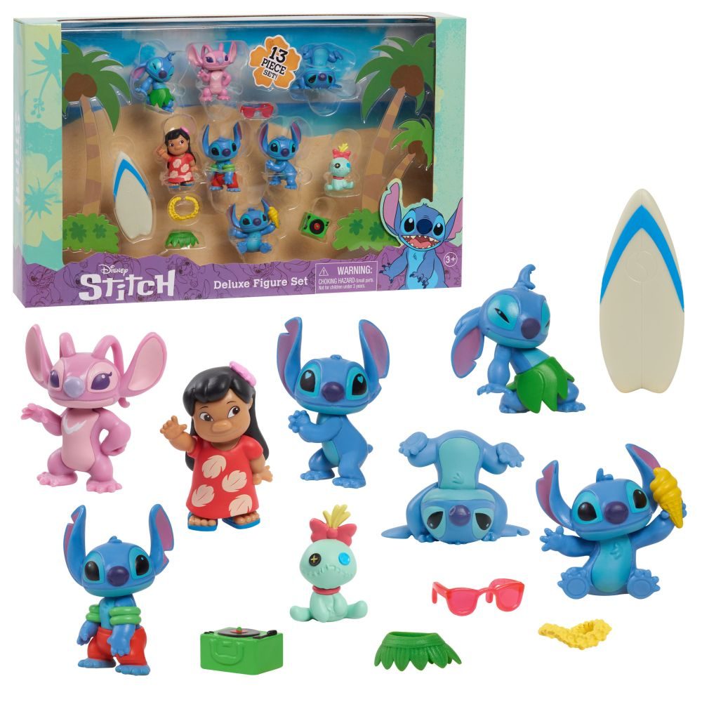 Levně Stitch Deluxe sada figurek