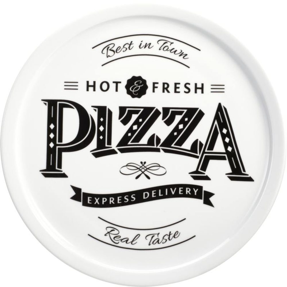Levně SIAKI Talíř na pizzu porcelánový 30 cm KO-DN3000060