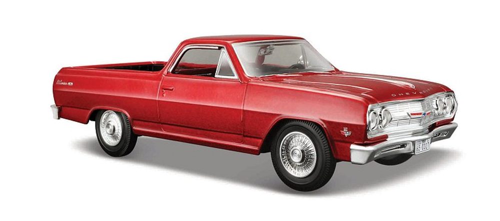 Levně Maisto - 1965 Chevrolet El Camino, met. červená, 1:24
