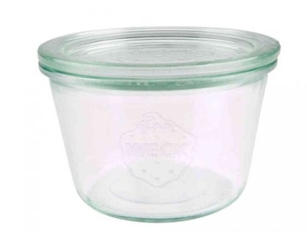 Levně WECK sklen.zavař. 370ml+víčko-1ks-WECK Sturz (d100)