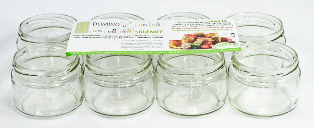 Levně sklen.zavař. 265ml- 8ks-POMA, paštika-TO82