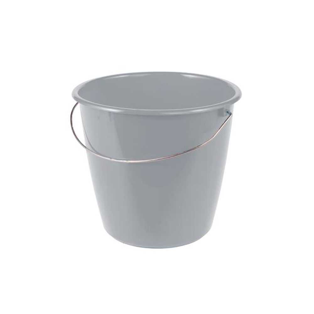 Levně Keeeper KBELÍK 5L S KOVOVOU RUKOJETÍ, ŠEDÁ_hamashop