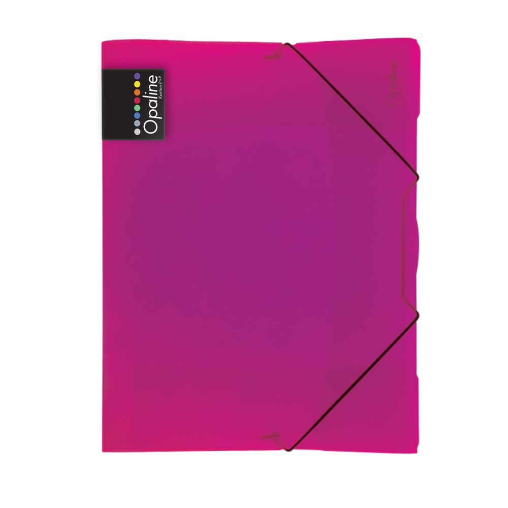 Levně Karton P+P Sloha s gumou Opaline magenta 2-884