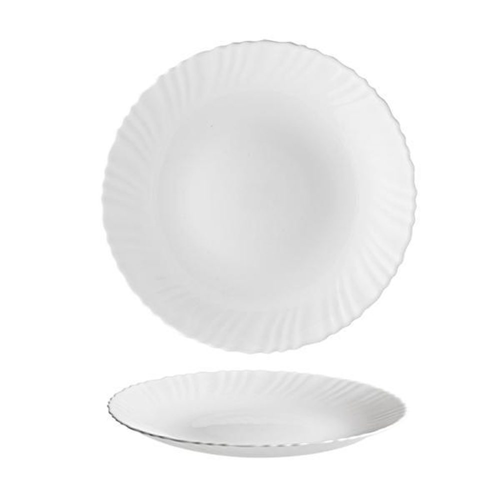 Levně TORO TALÍŘ JÍDELNÍ "TITAN", OPÁLOVÉ SKLO 24CM