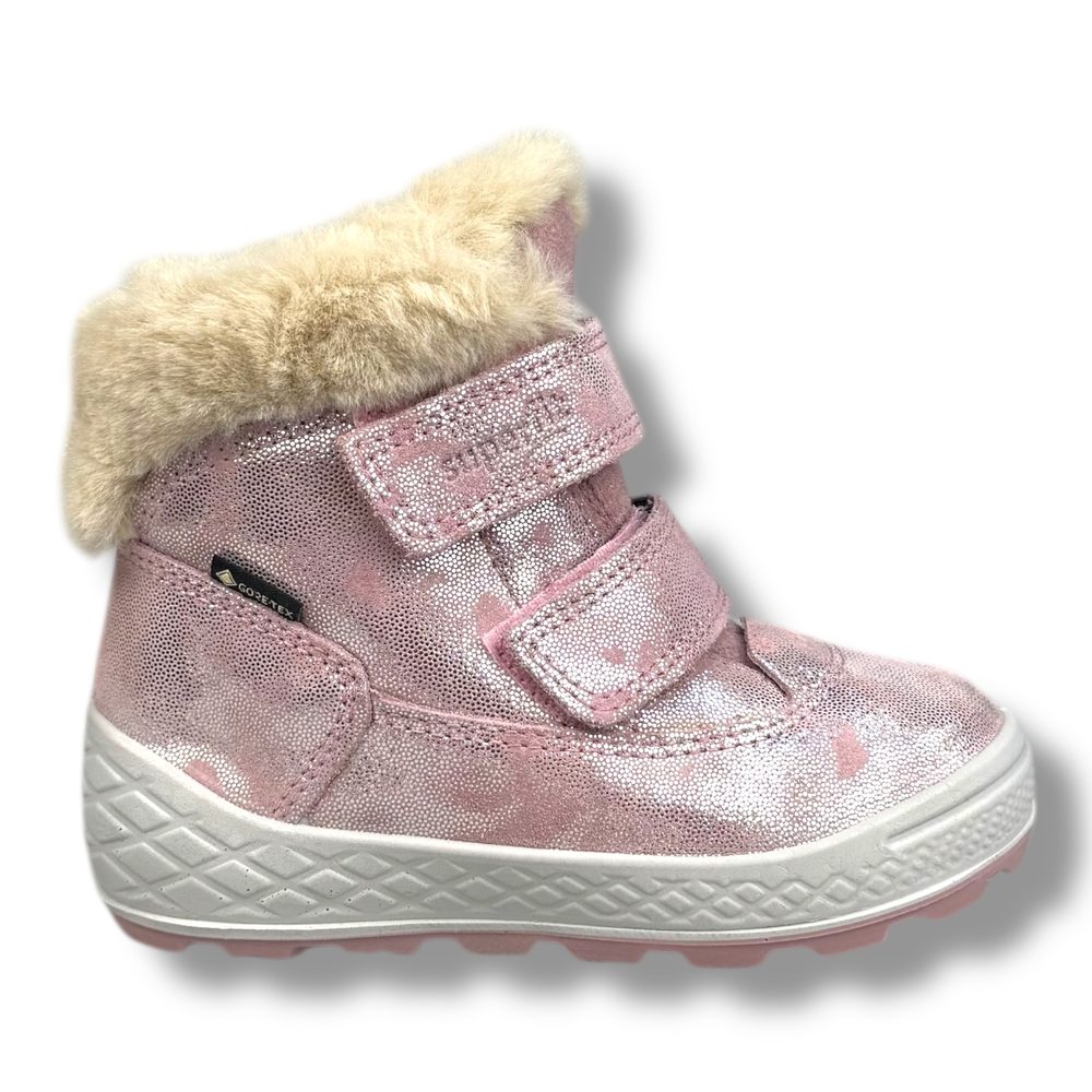Levně Superfit dětská zimní obuv 1-106321-5500 GROOVY 2.0 Rosa - 21