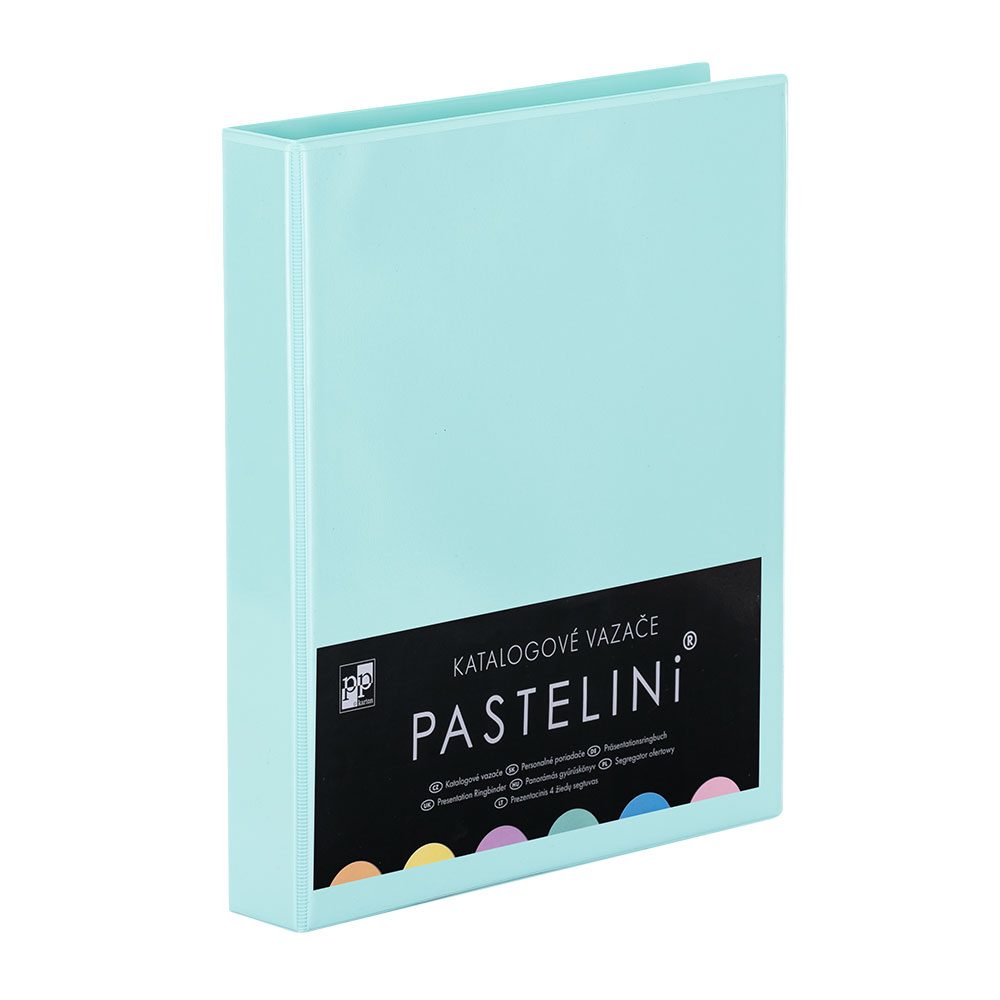 Karton P+P Katalogový vazač A4 - D30 PASTELINI zelená