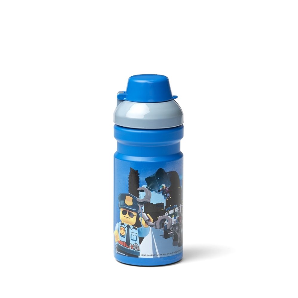 Levně LEGO City láhev na pití - modrá